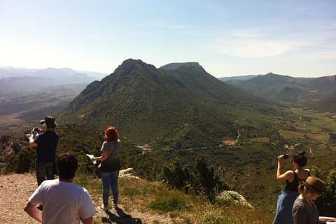 Peyrepertuse Castle, Cathar country, Trésor Languedoc Tours.