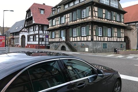 Private transport car with driver Strasbourg  Erstein