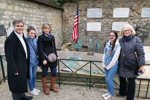 US and French revolution with General Lafayette