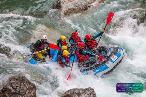 Rafting Verdon - Sports course with Haute Provence Outdoor