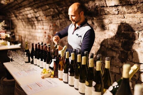 Private tasting of Burgundy wines in Saint Bris Le Vineux