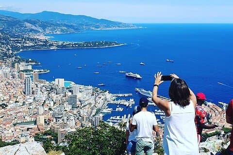 View over Monaco