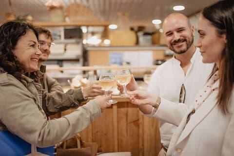 Bordeaux Historic Food Tour Market, Wine & Culinary History