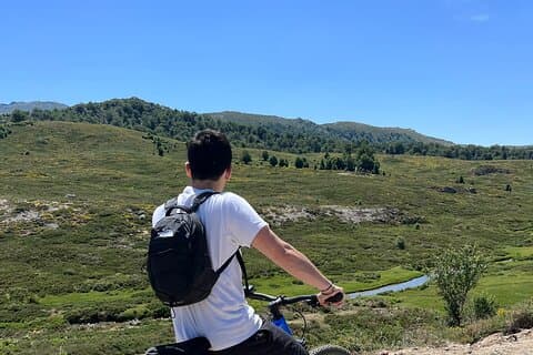 Free rental MTB AE Cuscionu plateau