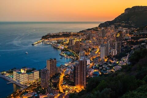 Half Day Private Night Tour in Monaco