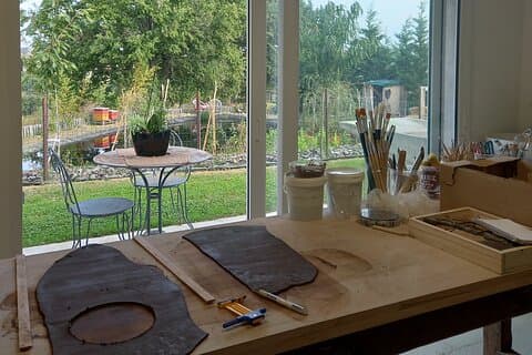 A comfortable workshop