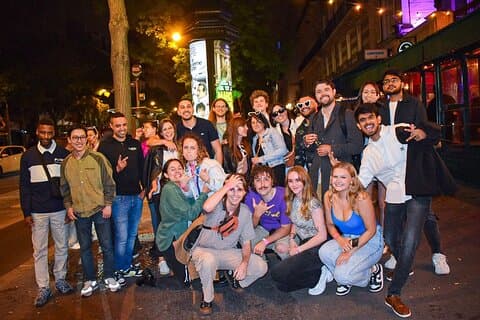 Paris City Center Guided Pub Crawl With Shots & Club Entry