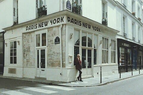 Private Marais District Fashion Photoshoot Plus One Polaroid