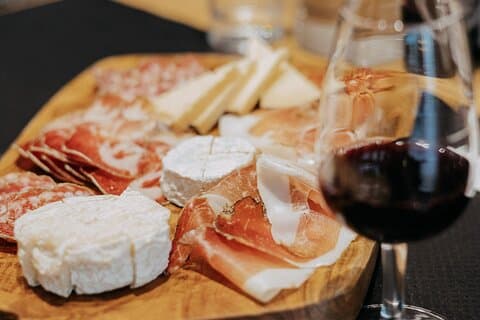 Food and wine tasting