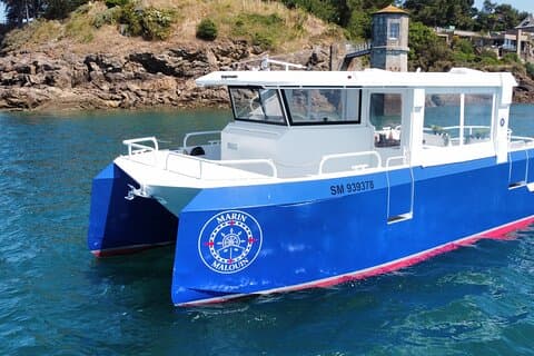 Cruise on the history of St-Malo Only in French