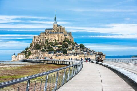 Mont Saint Michel from Cherbourg | Private Tour | Guide Optional