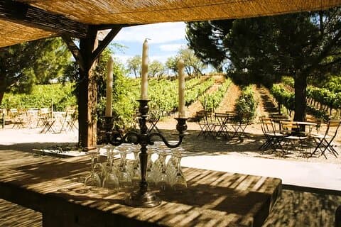 Picnic on the terrace