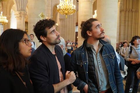 Explore inside the cathedral with your guide