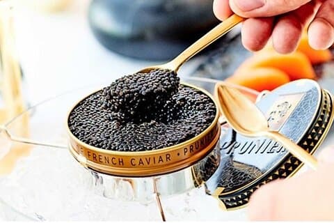 Mouth water caviar