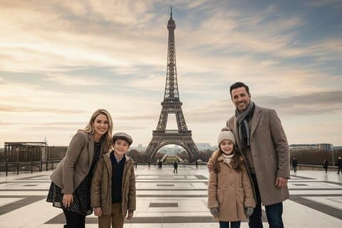 Eiffel Tower Climbing Tour with Optional Summit with Elevator