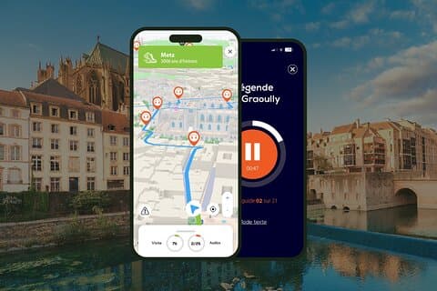 GPS Audioguide application: From the Cathedral to the Imperial Quarter (Offline).