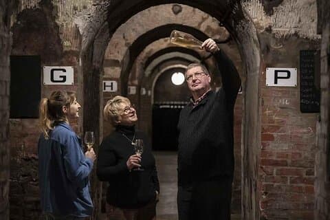 Champagne Cellar tour and tasting