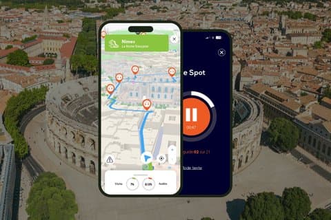 GPS Audioguide app: From Arenas to Square House (Offline).
