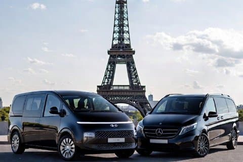 Private transfer EN VAN - DE Paris CDG Airport to Disneyland