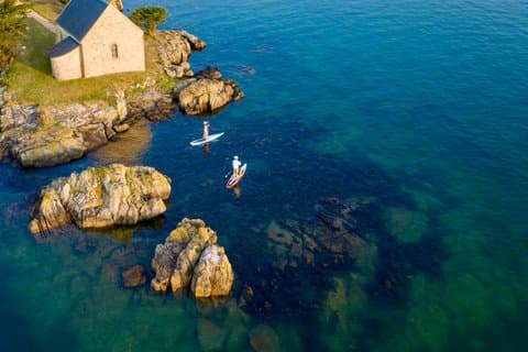 Stand up Paddle and Kayaking on the Gulf of Morbihan