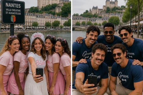 Nantes Challenges EVG EVJF City Challenge team