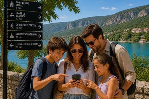 Escape game magic on the lake of Sainte Croix Bauduen