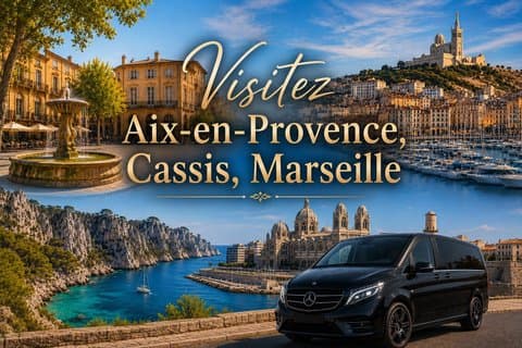 Tour and private tour DE Marseille to Aix-EN-Provence & Cassis