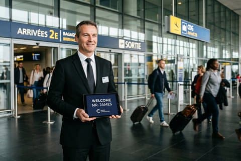 Paris: CDG/ORY Airport Private Transfer to/from Paris City Center