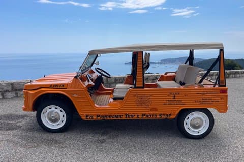 Eze and Riviera in Méhari Beaulieu and Cap Ferrat Private Tour