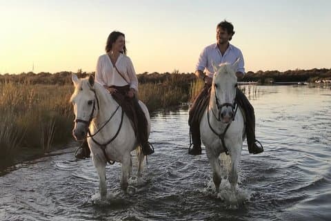 Scenic Horseback Ride Through the Camargue