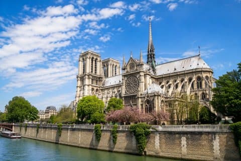 Notre Dame Interior and Exterior tour with Optional transfer