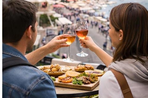 Original Evening Food and Wine Tour in Nice