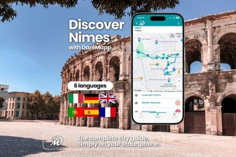 TOP Nimes: Private Guided Tour with Your Mobile