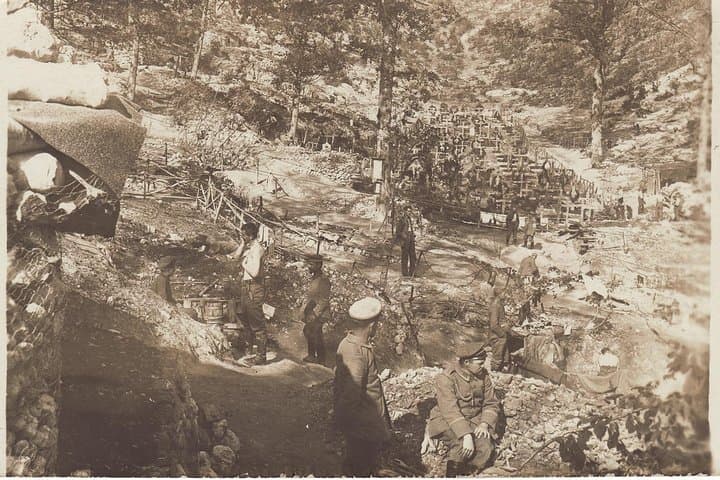 World War 1 Walk Through Trenches and Bunkers