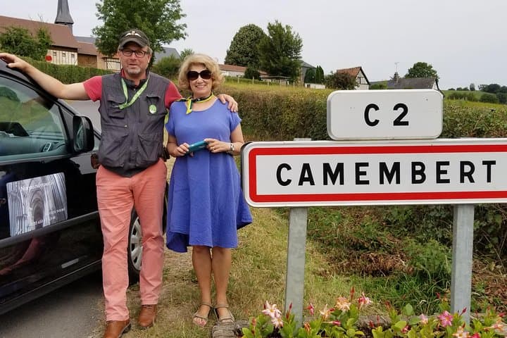 In Camembert Village for cheese tastings