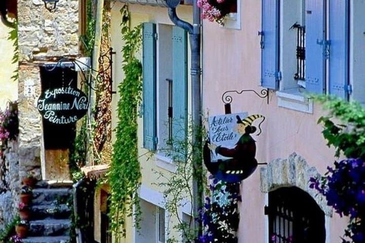 Typical street of village