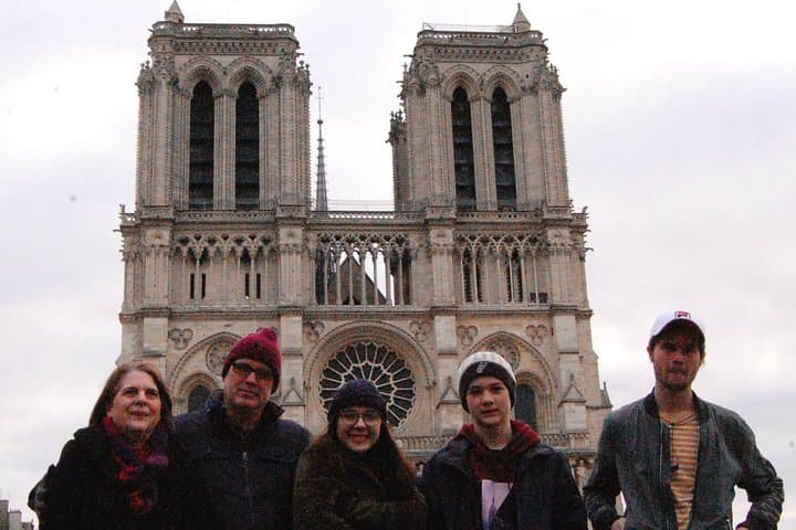 Family group from San Antonio