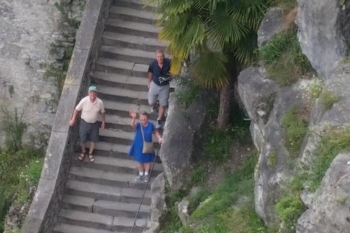 A cultural visit to the medieval castle of Lourdes.