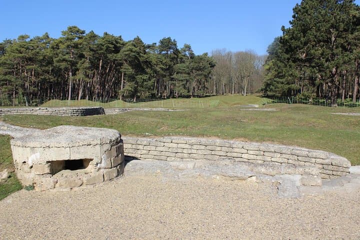 German trenches
