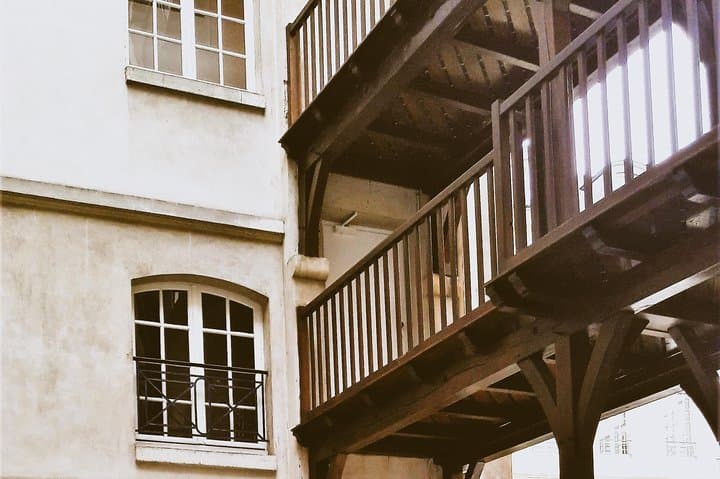 Medieval balconies