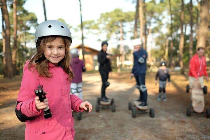 Electric cross skate initiation from 6 years old