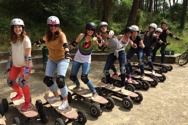 Electric cross skate initiation from 6 years old