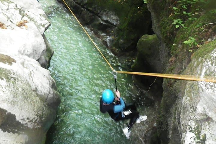 Zipline at the Furon Canyon high part