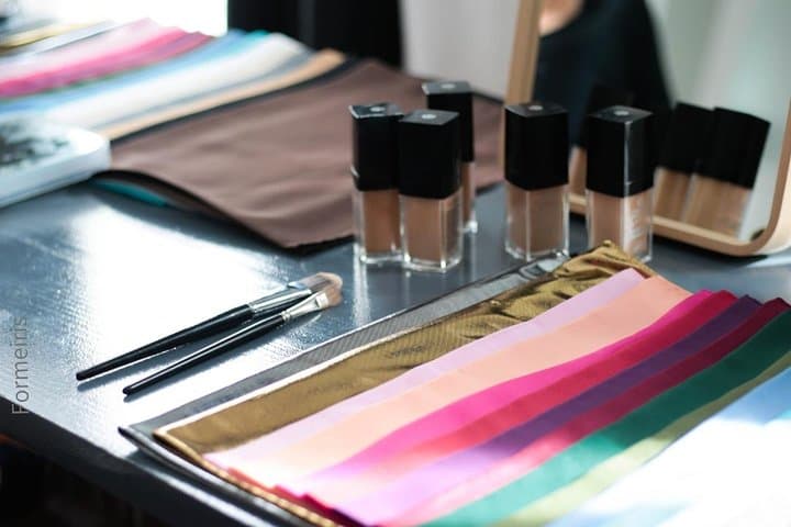 MAKEUP COURSE with colorimetry analysis