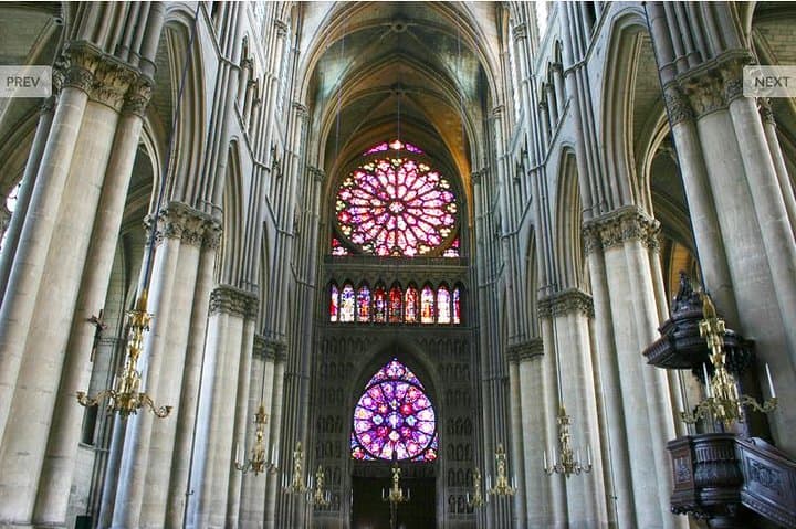 Reims catedral, a highlight of the tour.