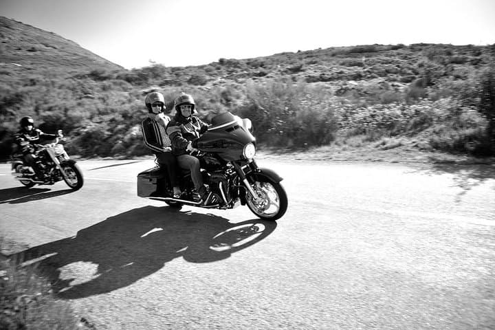 Stroll on a Harley Davidson, Full day passenger duet with your guide