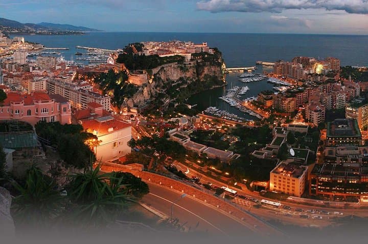 Monaco by night