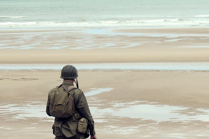 Meeting and seeing reenactors in Normandy can be a powerful experience