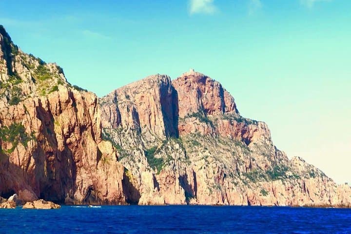 Calanches de Piana and Scandola Reserve cruise with swimming stop