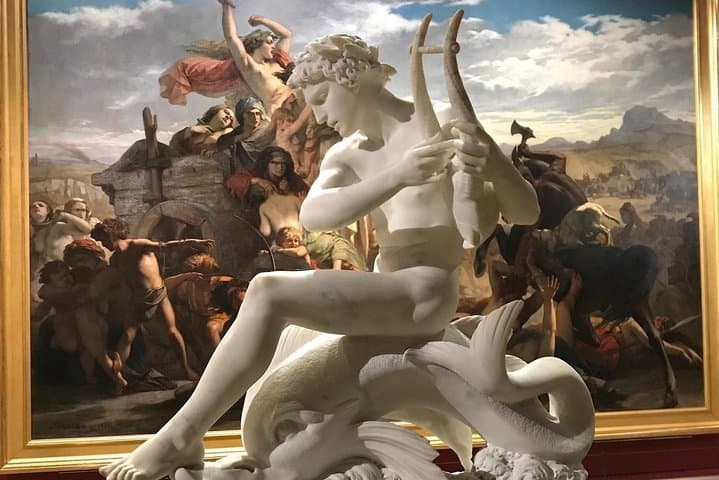 visiting the masterpieces of impressionists at Orsay museum